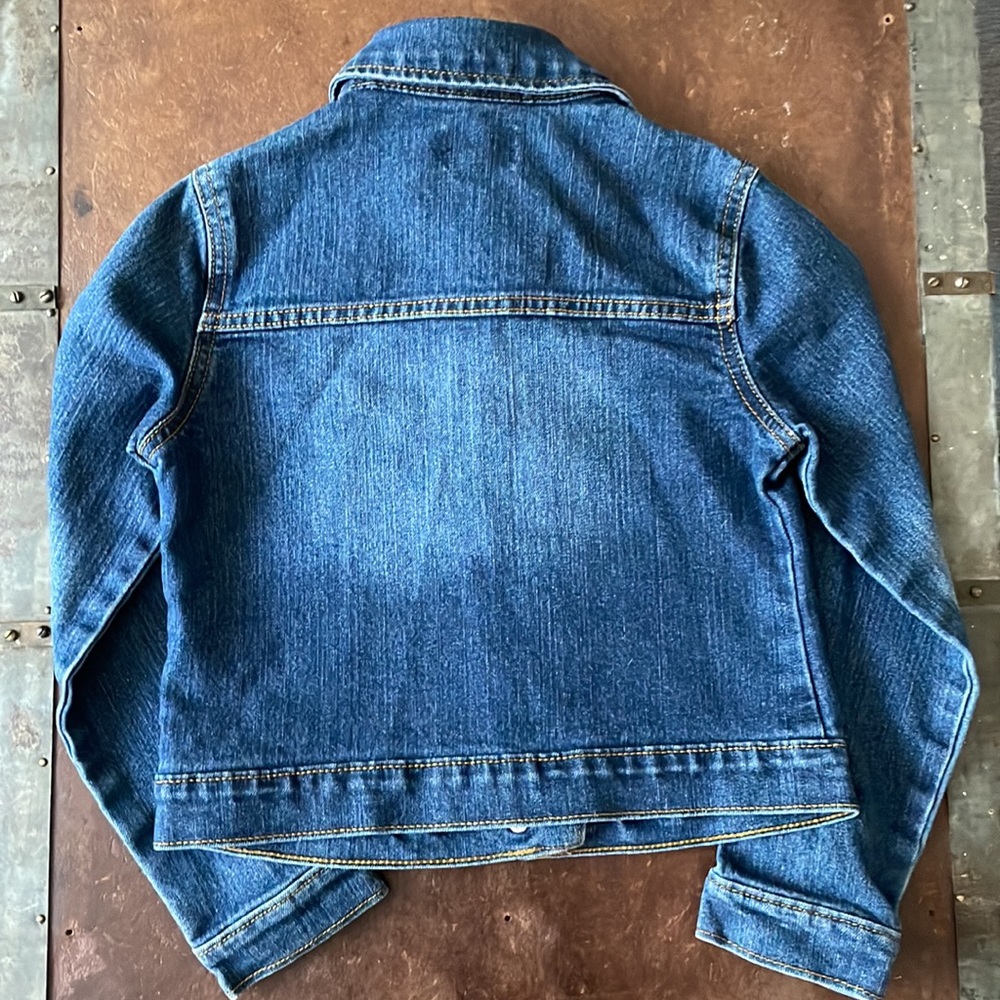 Childrens Place Denim Jacket, girls medium 7-8 - Picture 3 of 3